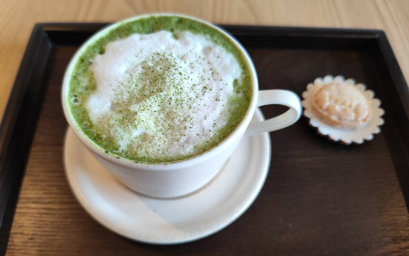 まっちゃラテの画像